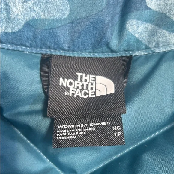 The North Face Blue Camo Vest - Picture 2 of 4